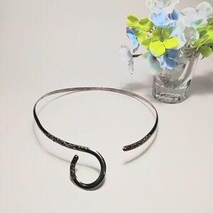 Beautiful Sarda Signed 925 Choker